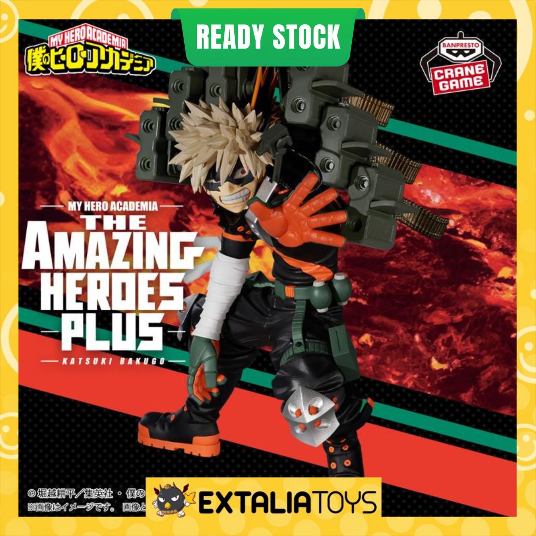 BANPRESTO THE AMAZING HEROES PLUS BAKUGO KATSUKI II - MY HERO ACADEMIA BANPRESTO THE AMAZING HEROES PLUS BAKUGO KATSUKI II - MY HERO ACADEMIA